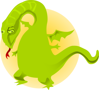 Cartoon-dragon clipart