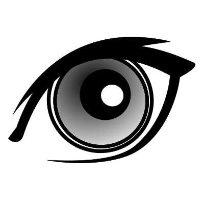 Cartoon eye clipart