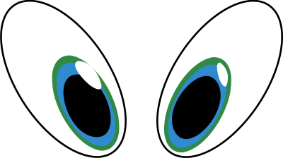 Cartoon Eyes clipart
