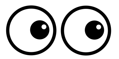 Cartoon Eyes clipart