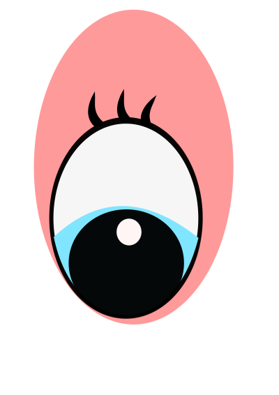 Cartoon eyes clipart