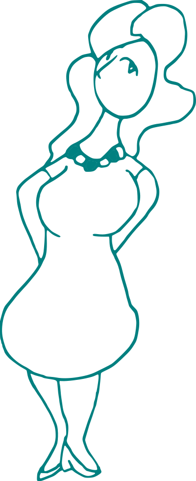 Cartoon Figure Woman clipart