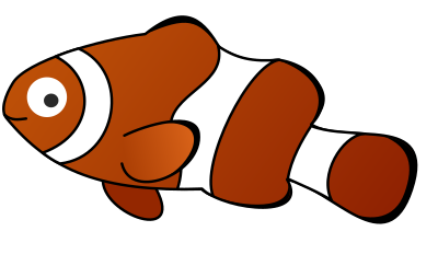Cartoon fish 3 clipart