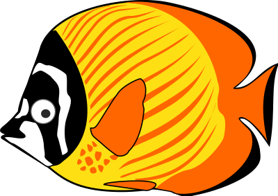 Cartoon fish 4 clipart