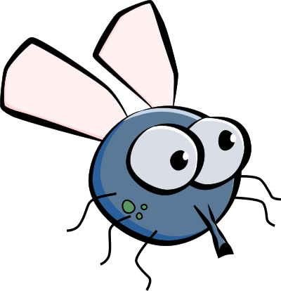 Cartoon Fly clipart