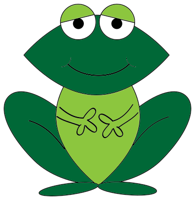 Cartoon Frog clipart