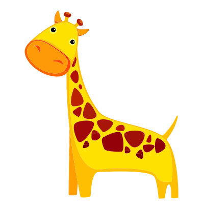 Cartoon Giraffe clipart