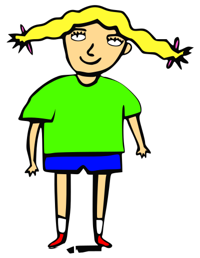 Cartoon Girl clipart