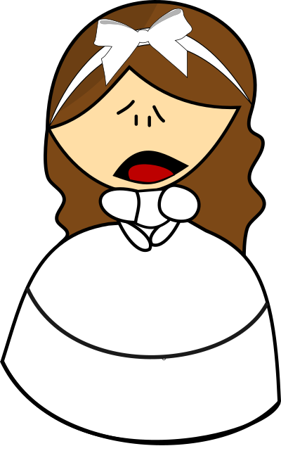 Cartoon Girl Christine Remix clipart