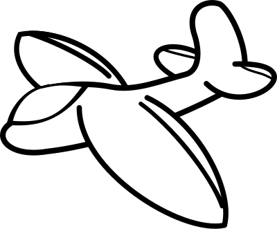 Cartoon glider clipart