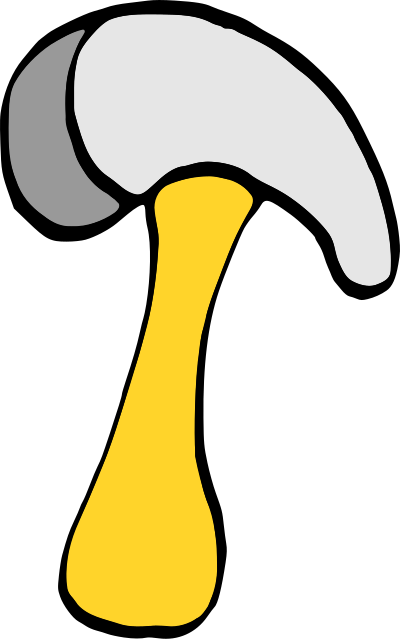 Cartoon Hammer clipart