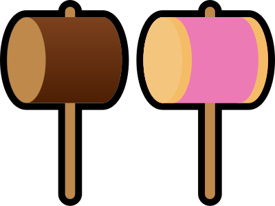 Cartoon Hammers clipart
