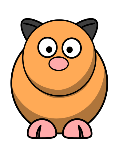 Cartoon Hamster clipart