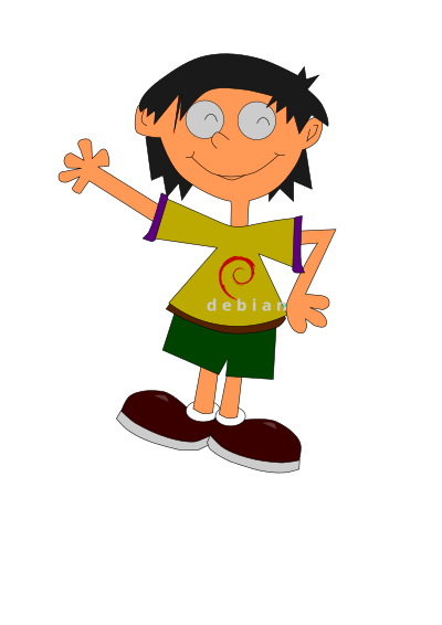 Cartoon kid clipart
