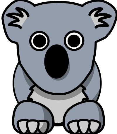 Cartoon Koala clipart