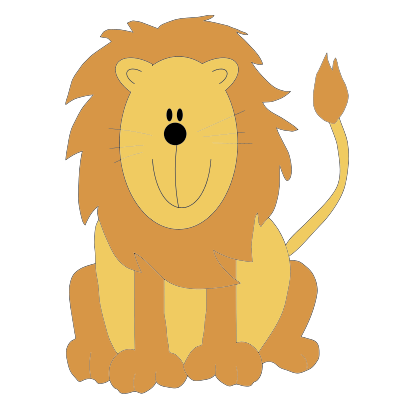 Cartoon Lion clipart