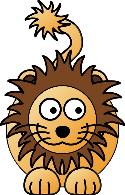 Cartoon Lion clipart