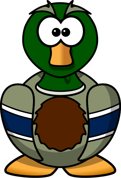 Cartoon Mallard clipart