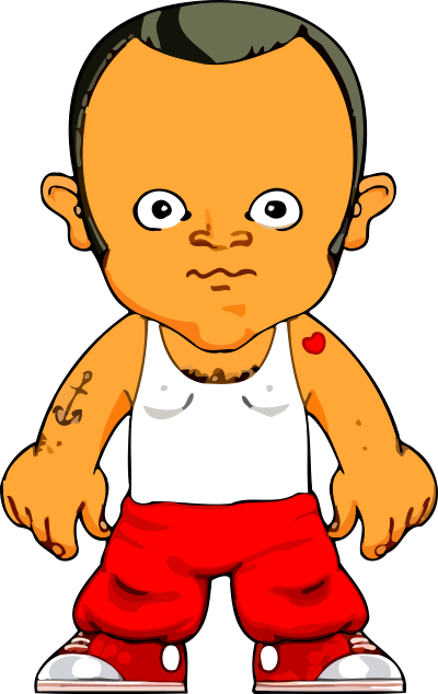 Cartoon man 1 clipart