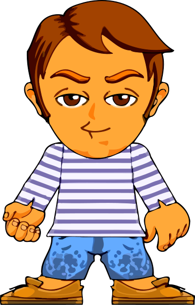 Cartoon man 10 clipart