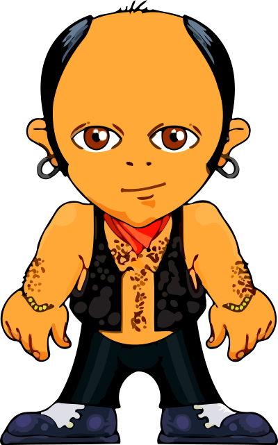 Cartoon man 4 clipart