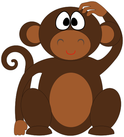 Cartoon Monkey clipart
