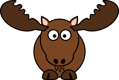 Cartoon Moose clipart
