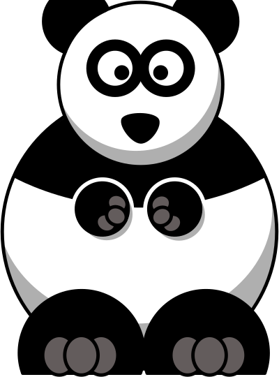 Cartoon Panda clipart