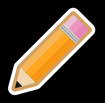 Cartoon Pencil clipart