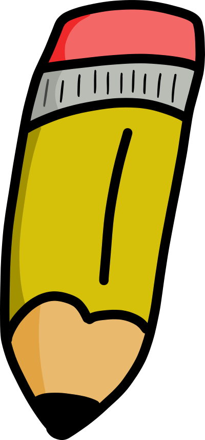 Cartoon pencil clipart