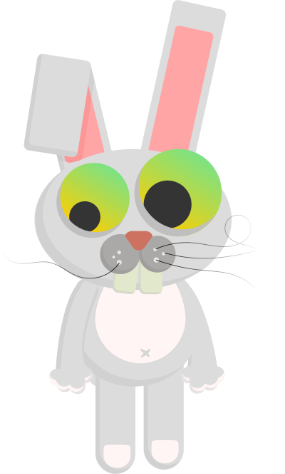 Cartoon Rabbit clipart