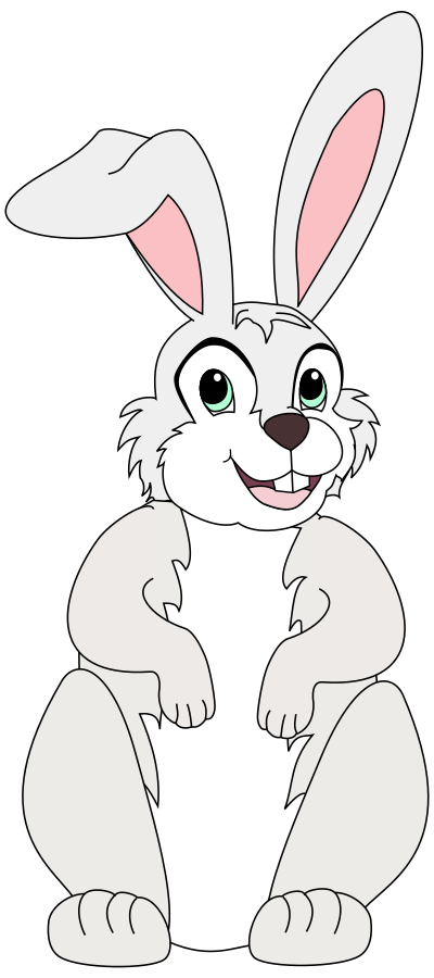 Cartoon Rabbit clipart