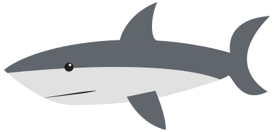 Cartoon Shark clipart