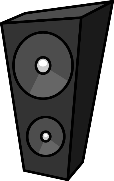 Cartoon speaker 1 clipart