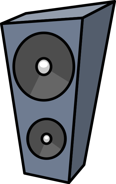 Cartoon speaker clipart