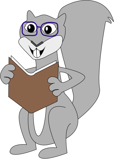 Cartoon squirrel mike sm1 clipart