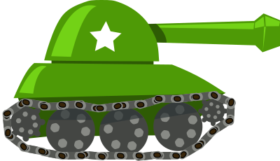 Cartoon tank clipart