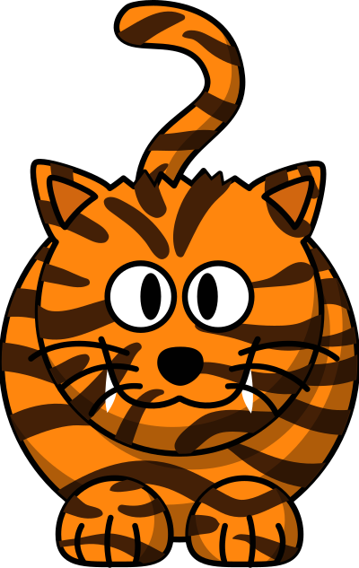 Cartoon Tiger clipart