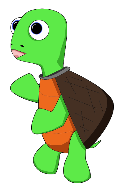 Cartoon Turtle 2 clipart