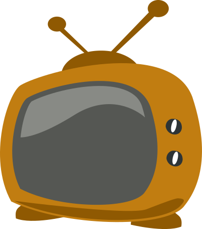 Cartoon tv clipart