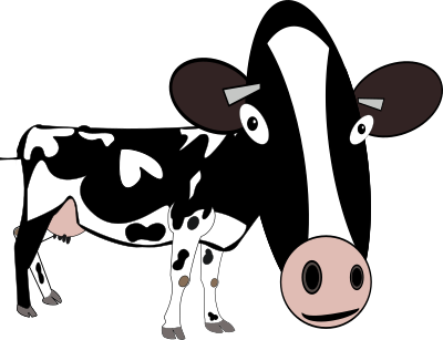 Cartoon VACA clipart