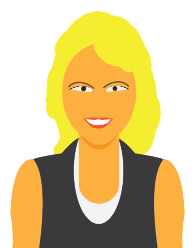 Cartoon Woman Avatar 2 clipart