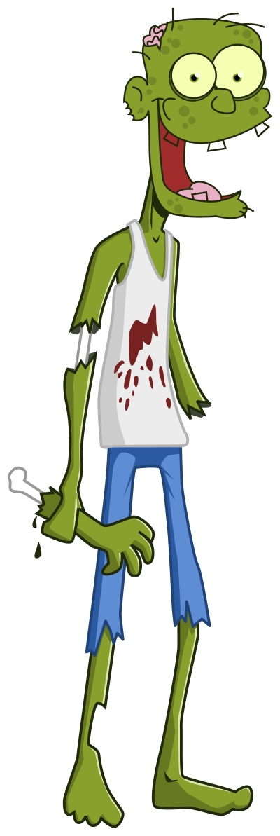 Cartoon Zombie clipart