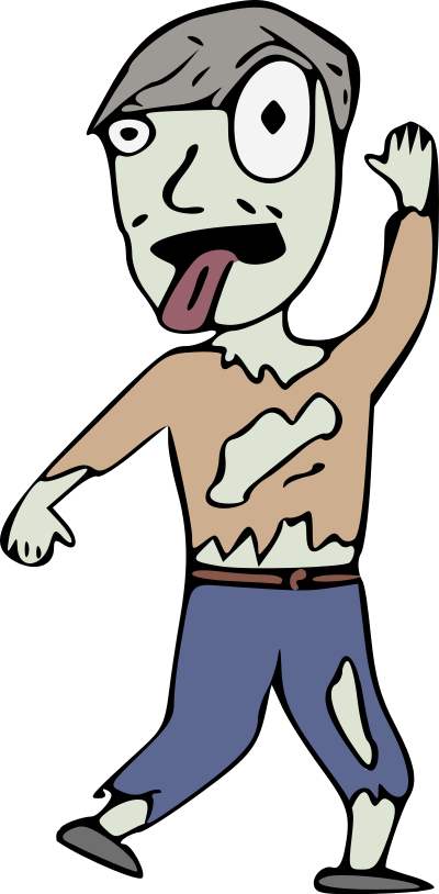 Cartoon Zombie clipart