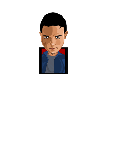 CartoonAutoRetrato clipart