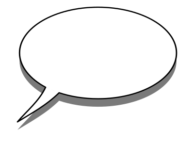 Cartoon,speech bubble clipart
