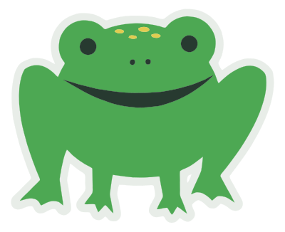 Cartoony Frog clipart