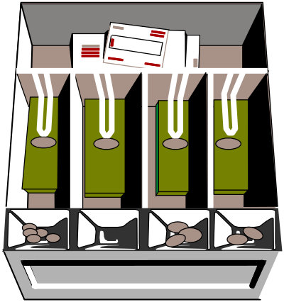 Cash drawer clipart