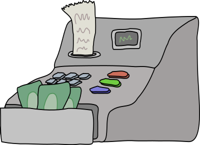 Cash Register clipart