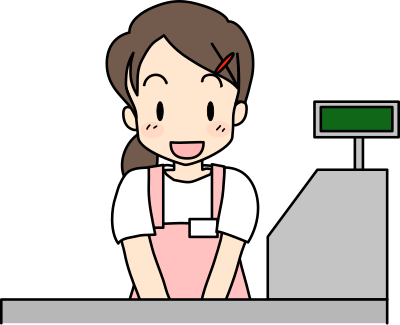 Cashier (#1) clipart